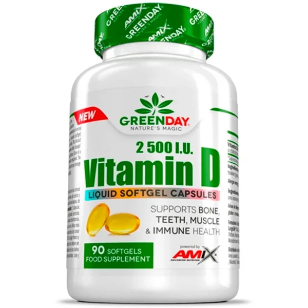 Amix Vitamina D 2500 I.U 90 caps