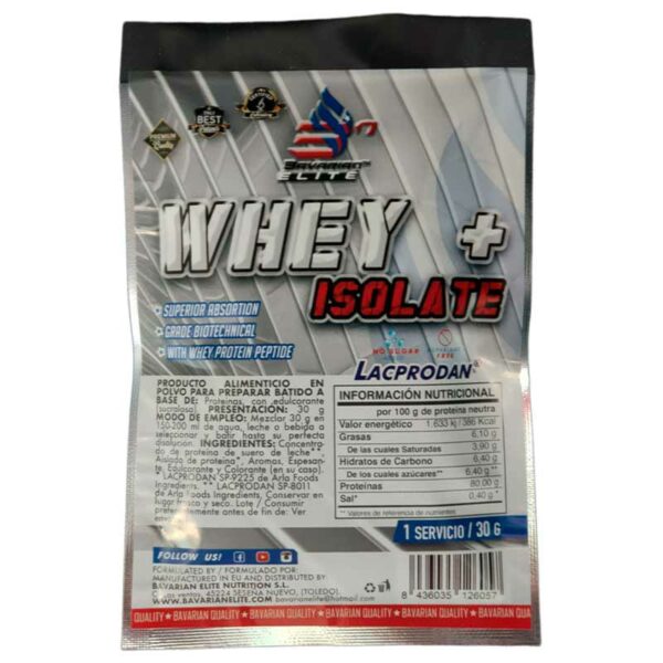 Bavarian Whey+ Isolad Monodosis 30g