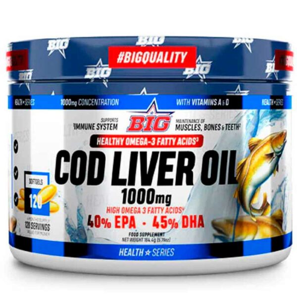 Big Cod Liver Oil 1000mg - 120cap