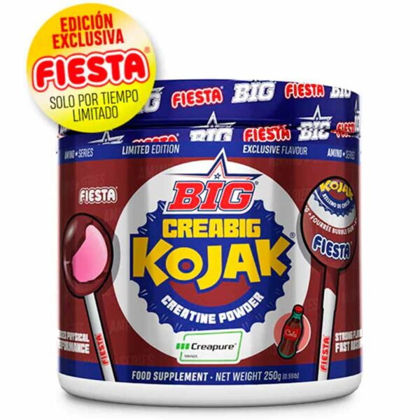 Big Creatina Fiesta Sabor Kojak Cola 250 gr