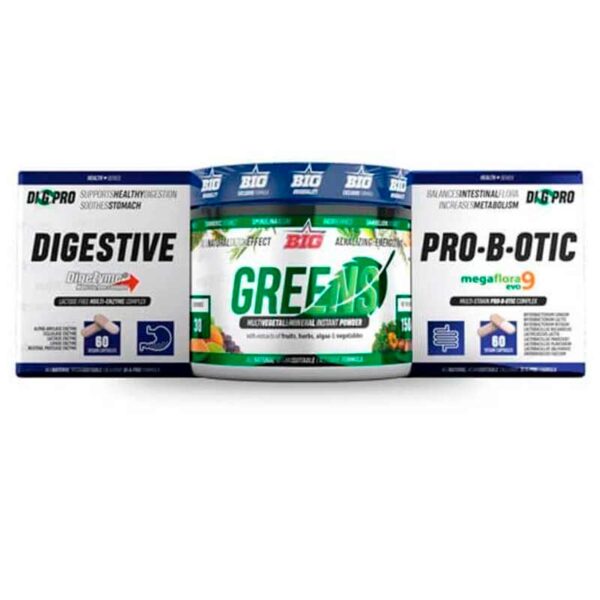 Big Enzimas Digestivas + Greens + Probiótico