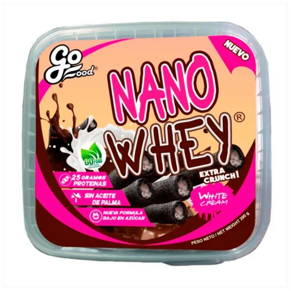 Gofood Nano Whey Barquillos Crujientes 200 g