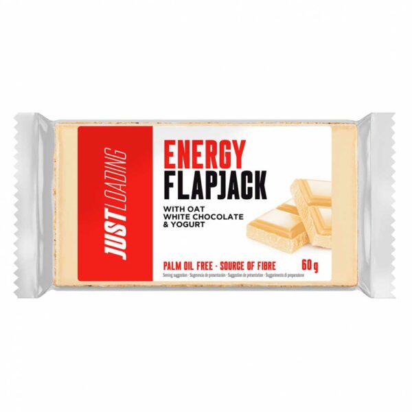 Just Loading Flap Jack Energético Chocolate Blanco y Yogur 60gr