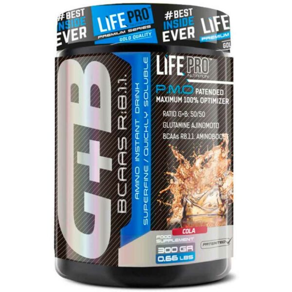 Life Pro BCAA + Glutamina Ajinomoto 300g.