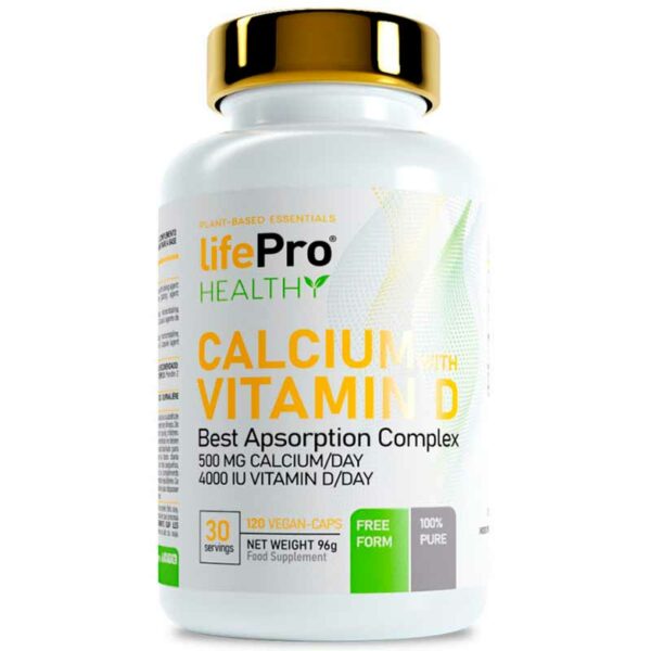 Life Pro Calcio + Vit D 120caps