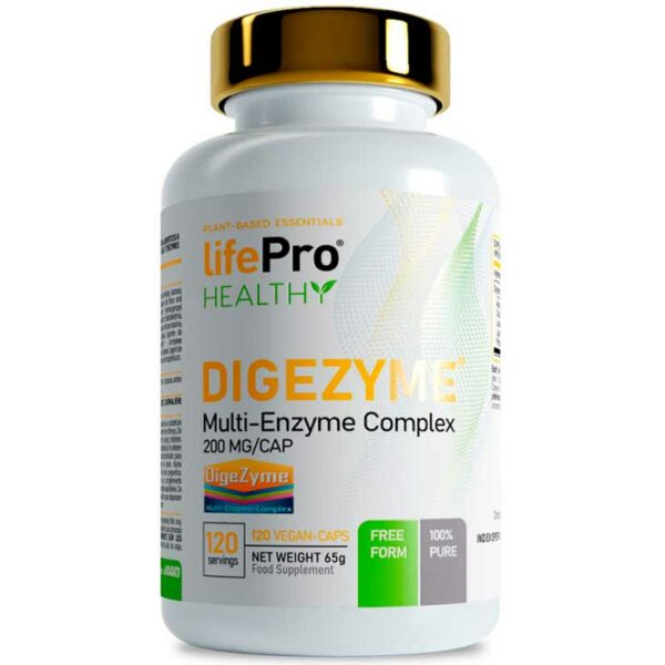 Life Pro Digezyme 200mg 120caps