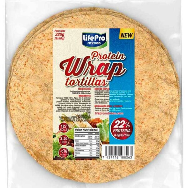 Life Pro Protein Wrap 8X40g