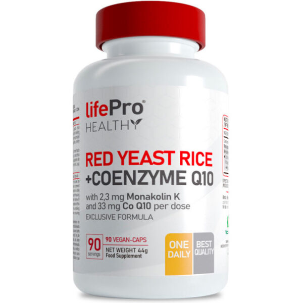 Life Pro Red Yeast Rice + Coenzime q10 90 Caps