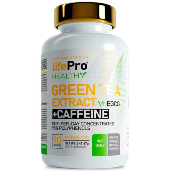 Life Pro Té Verde + EGCG + Cafeína 90caps