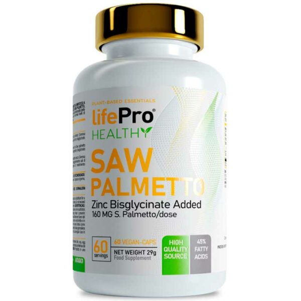 Life pro Saw palmetto 160mg 60 vegancaps