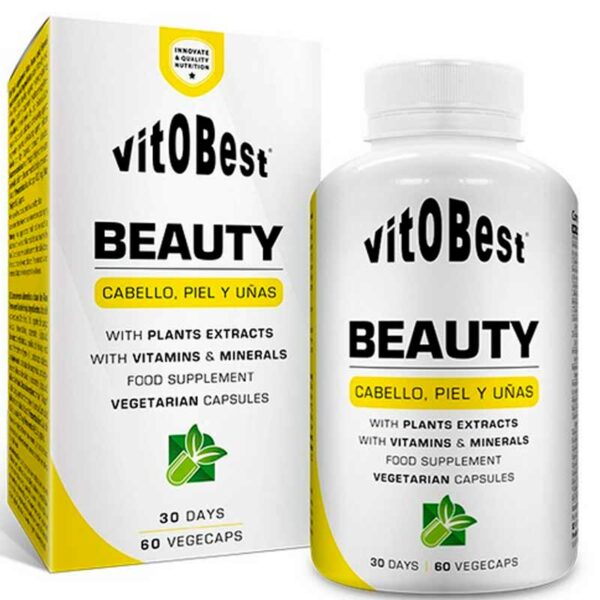 Vitobest Beauty Cabello Piel y Uñas 60 vcaps