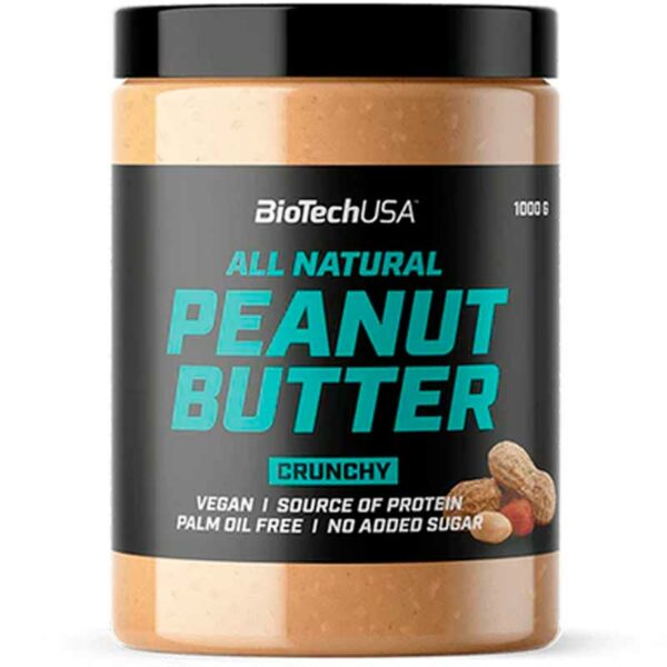 BioTech USA Peanut Butter 1000 gr Crunchy