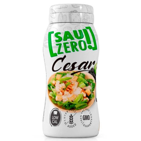 Sauzero Zero Calories Cesar 310 ml - Salsa Cesar Sin Calorías