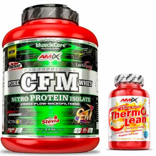 Amix CFM Nitro Protein Isolate 2 kg + Amix Thermolean 30 Caps GRATIS