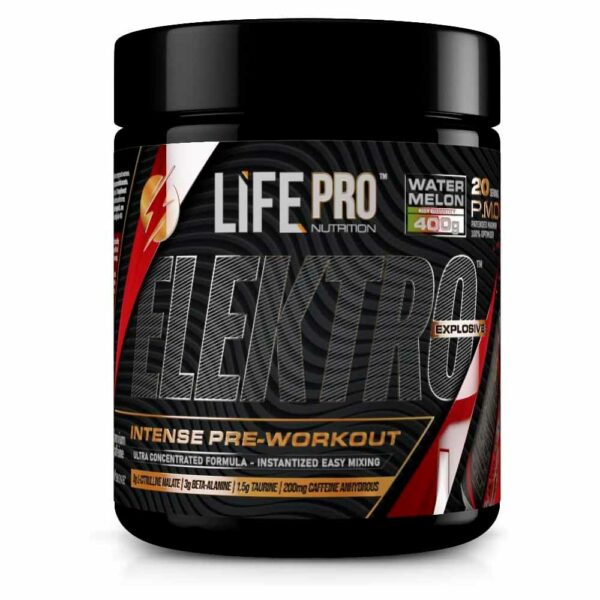 Life Pro Elektro New 400g | Potente Pre entreno en Nuevo Formato Y Nuevos Sabores | Prepara el Organismo para la Sesión Deportiva