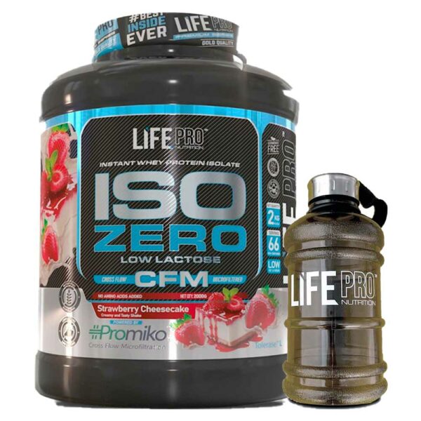 Life Pro Isolate Zero 2kg + Life Pro Botella Agua 1L