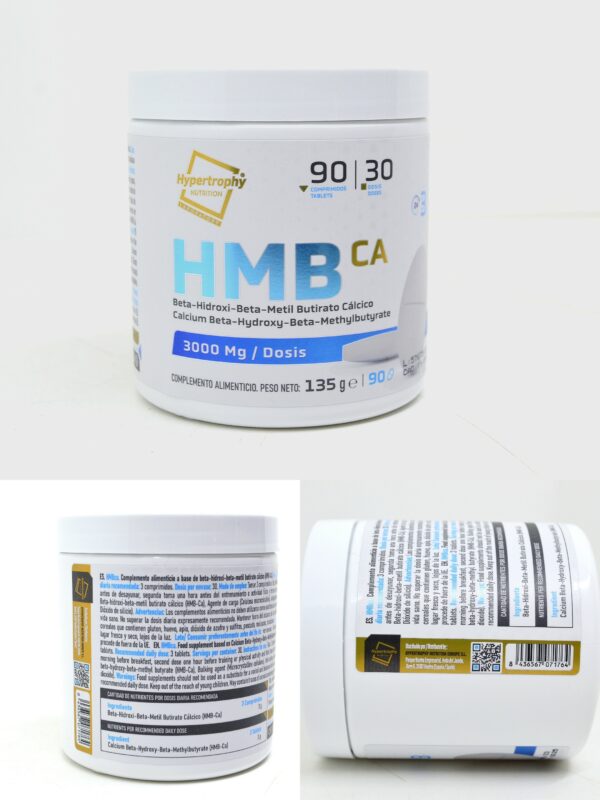 HMB-Ca 1000 mg | Gana músculo | 90 Cápsulas - Imagen 2