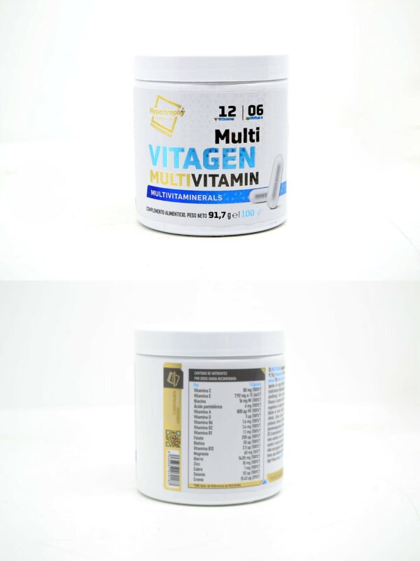 Vitagen | Complejo Multivitamínico A+B+C+D+E | 100 Cápsulas - Imagen 3