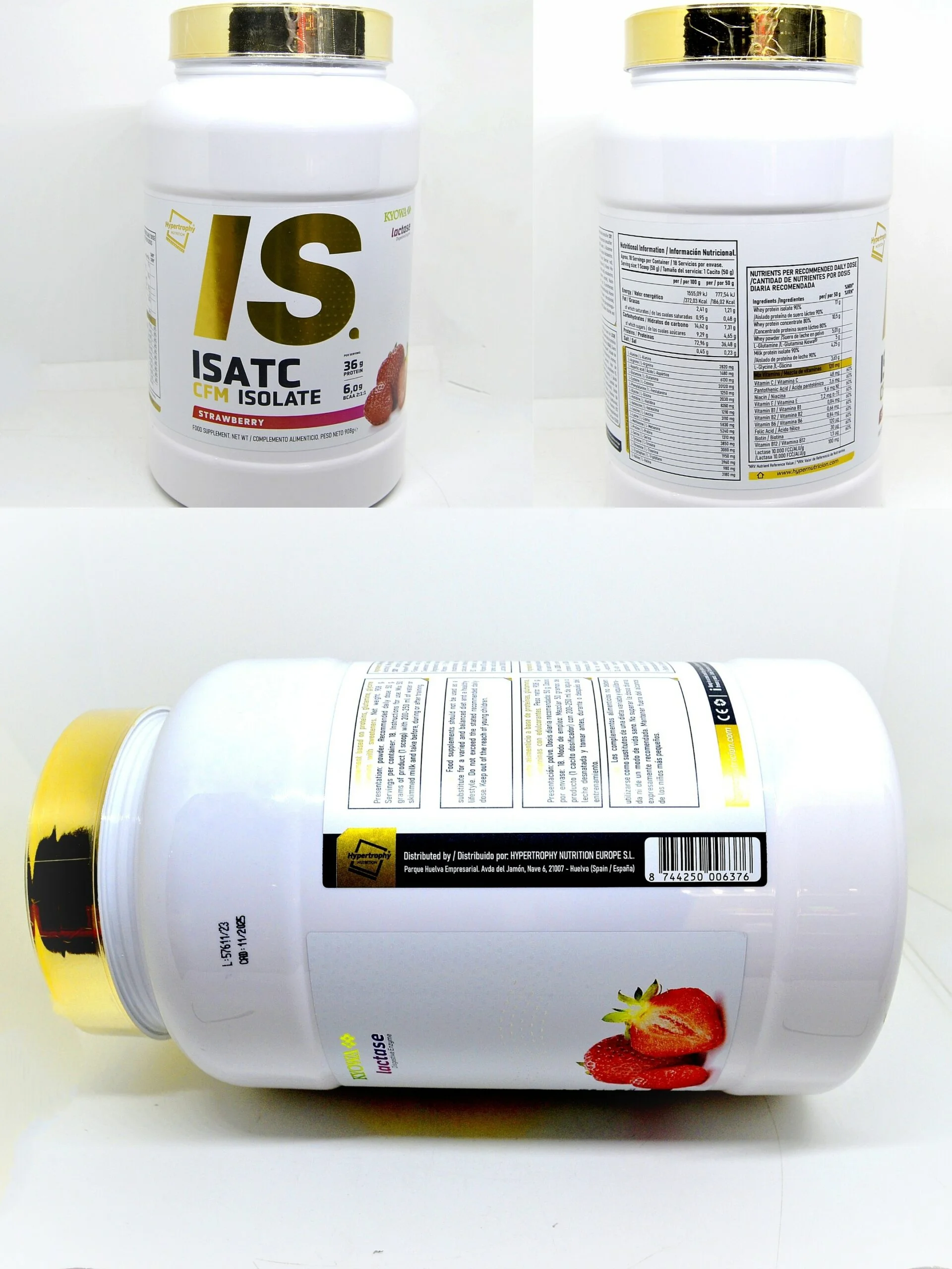 ISACT CFM Isolate | Proteína Isolate | 1kg - Imagen 5