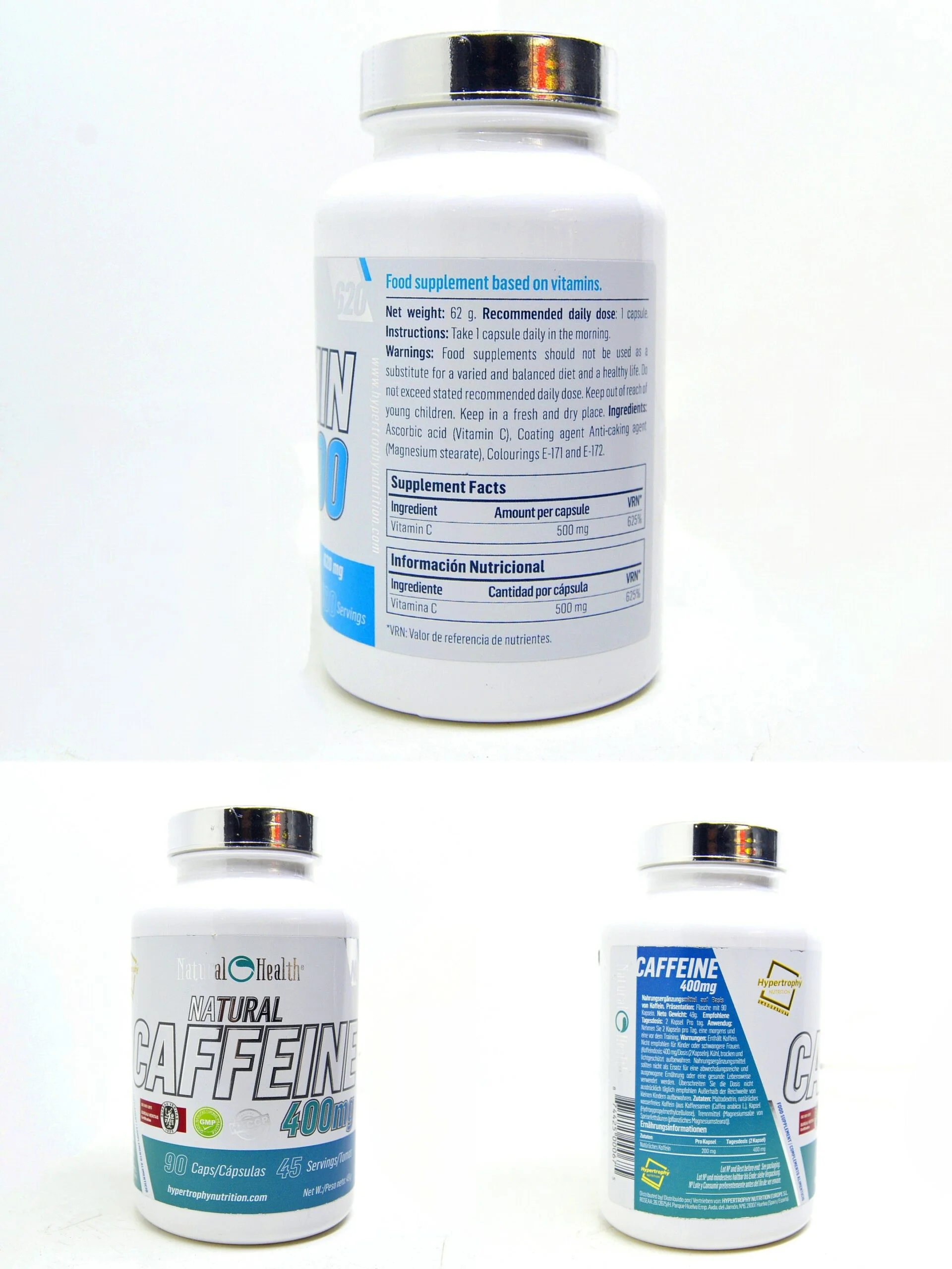 Natural Caffeine | Cafeína Natural | 90 Cápsulas - Imagen 3