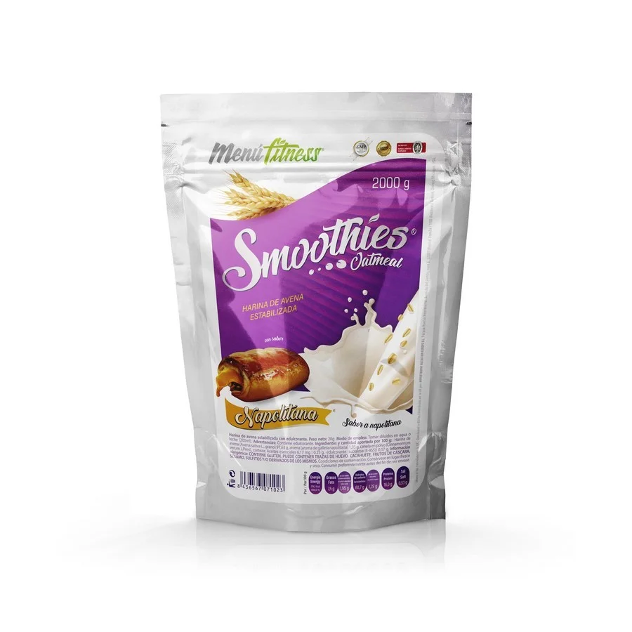 Smoothies Oatmeal | Harina de Avena con Sabor | 1kg - Imagen 10