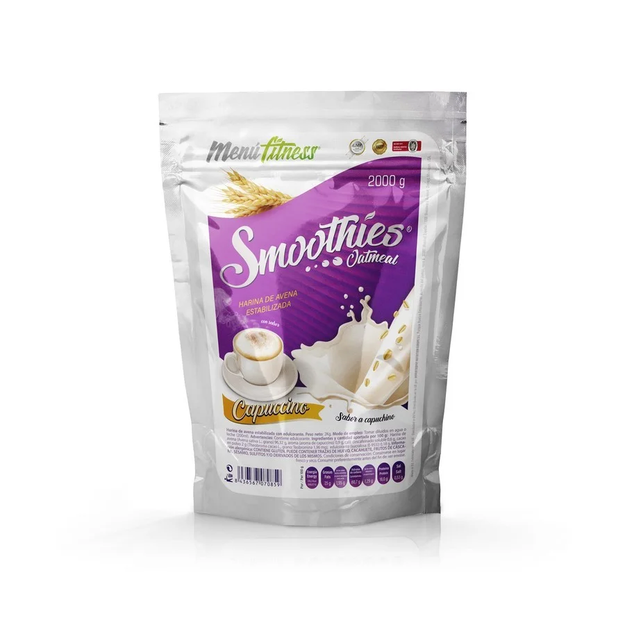 Smoothies Oatmeal | Harina de Avena con Sabor | 1kg - Imagen 8
