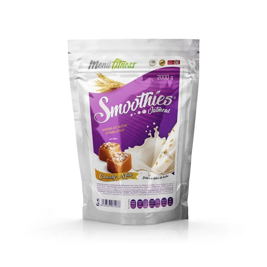 Smoothies Oatmeal | Harina de Avena con Sabor | 1kg - Imagen 5